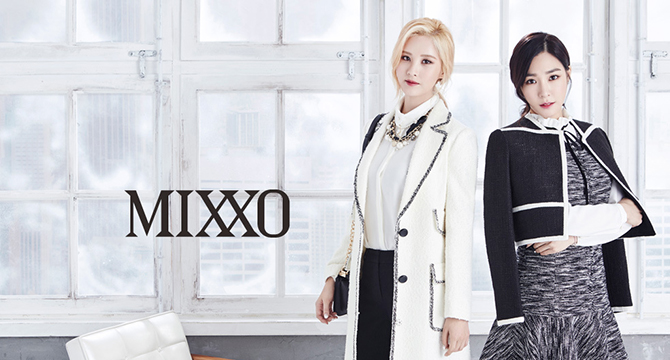 品牌库 服装品牌 女装品牌 韩国女装 mixxo 韩国衣恋集团(eland)旗下