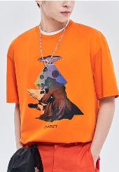 TRENDIANO男装2020夏季新款「科幻系T恤」