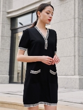 JZ玖姿女装2020夏季新款黑色服饰系列穿搭