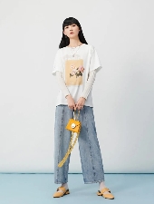 PEACE BIRD太平鸟时尚女装2020夏季新款T恤系列