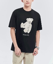 TRENDIANO男�b2020春夏新款黑色T恤系列