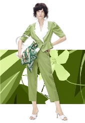 米祖MIZU女装2020春季新款流行色搭配：春暖 “焕” 新装