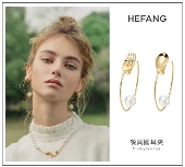 HEFANG Jewelry耳钉2020 TEA TIME Collection 餐具系列
