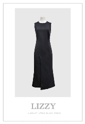 LIZZY丽琪女装2020夏季新款有质感的小黑裙流行趋势