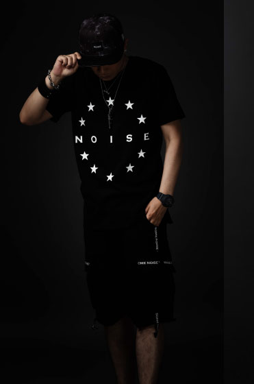 NPC NOISE ǻ stars Logo TEE 2016SS Ůͬ406130012