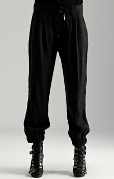 JAC原创设计师品牌2013秋装新款硬朗风休闲工装小脚裤J1367-1515