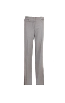 Max&Co.灰色混合材质精致简约女士休闲西裤，Trousers41340111，01，46