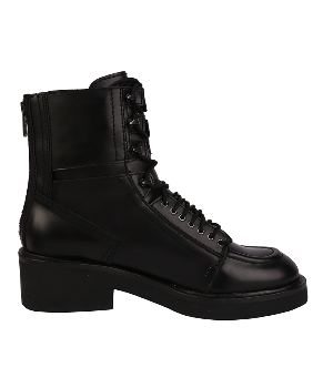 ASH  2016新款牛皮 女士 低筒靴/裸靴NEAL POLISH BLACK