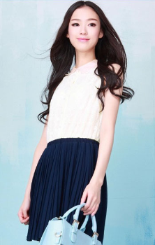 伊芙丽2014夏装新款韩版钉珠娃娃领宽松短袖