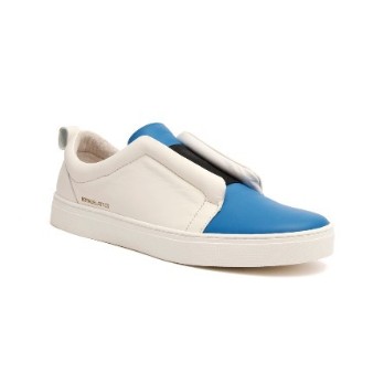 Men's Meister Blue Leather Low Tops