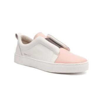 Women's Meister Pink Leather Low Tops