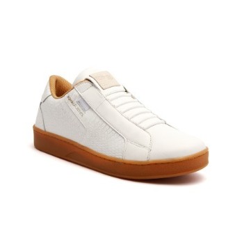 Women's Adelaide White Leather Sneakers